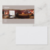 Meubelen/binnenontwerp Visitekaartje (Voorkant / Achterkant)