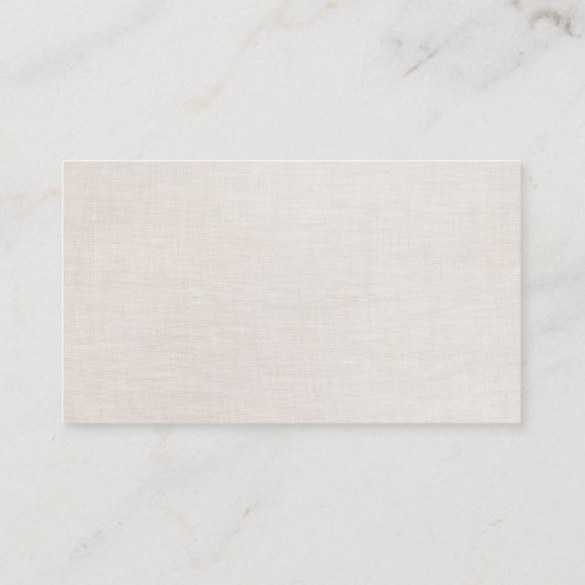 Meubelen Upholsterer Sofa-Logo Visitekaartje (Achterkant)