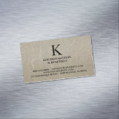 meubelmaçonniek magnetisch visitekaartje (Voorbeeld)