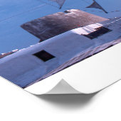 Meubelmolen van Mykonos klein poster (Hoek)