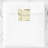 Meubelmolens Vierkante Sticker (Tas)