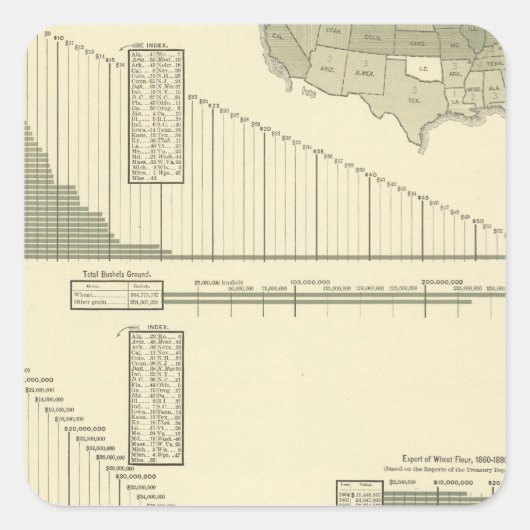 Meubelmolens Vierkante Sticker (Voorkant)