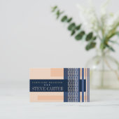 Meubelontwerper Interieur Decor Houtbewerker Kaart Visitekaartje (Staand voorkant)