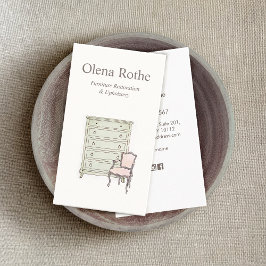 Meubelreparatie, Raffinage, Restauratie Visitekaartje