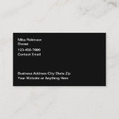 Meubelreparatieservice Moderne Visitekaartjes (Achterkant)