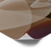 Meubilair 2 Fijnfractale kunst Poster (Hoek)