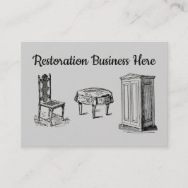 Meubilair Antiek Restauratie Up-Cycle Reparatie Visitekaartje