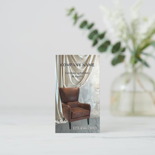 Meubilair Bekleding en Reparatie Visitekaartje (Staand voorkant)
