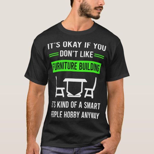 Meubilair Bouwer Carpentry Carpenter T-shirt (Voorkant)