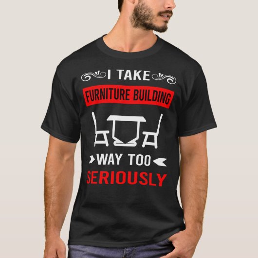 Meubilair Bouwer Carpentry Carpenter T-shirt (Voorkant)