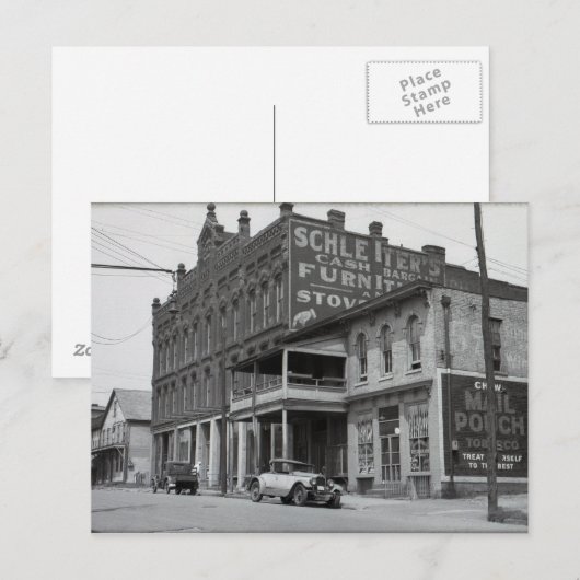 Meubilair in E. Liverpool Briefkaart (Voorkant / Achterkant)