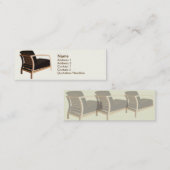 Meubilair - Skinny Mini Visitekaartje (Voorkant / Achterkant)