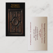 Meubilair Visitekaartje (Voorkant / Achterkant)