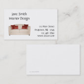 Meubilair Visitekaartje (Voorkant / Achterkant)