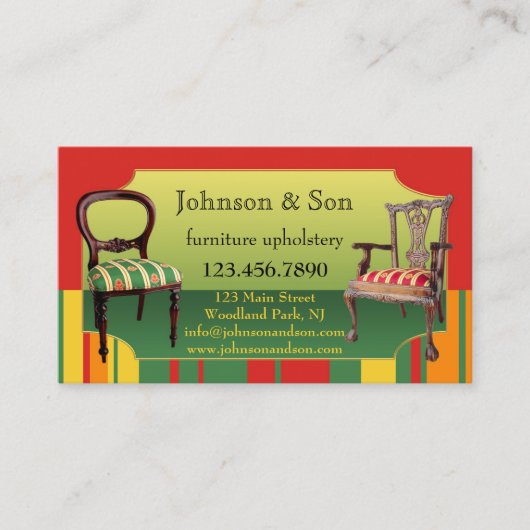 Meubilair Visitekaartje (Voorkant)