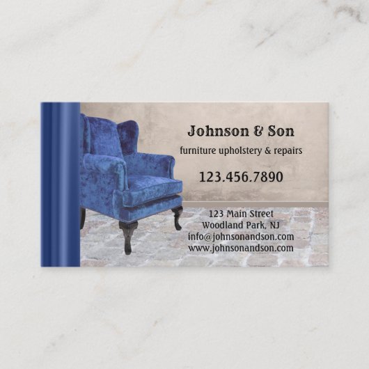 Meubilair Visitekaartje (Voorkant)