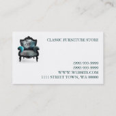 Meubilair Visitekaartje winkel (Achterkant)