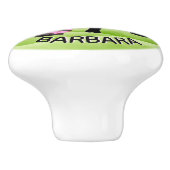 Meubilairkabinetsknoppen decoratief, hardware, keramische knop (Zijkant)