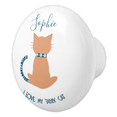 Meubilairkabinetsknoppen decoratief, hardware, keramische knop (Rechts)