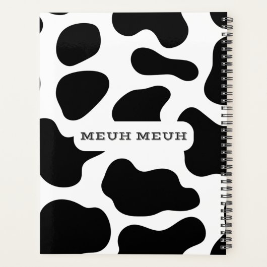 Meuh Meuh Planner (Achterkant)