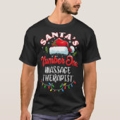 Meuse Christmas Gift Santas Number One Mage Theras T-shirt (Voorkant)