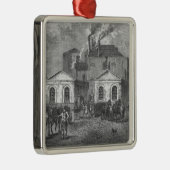 Meux's Brewery, 1830 Metalen Ornament (Rechts)