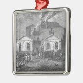 Meux's Brewery, 1830 Metalen Ornament (Links)