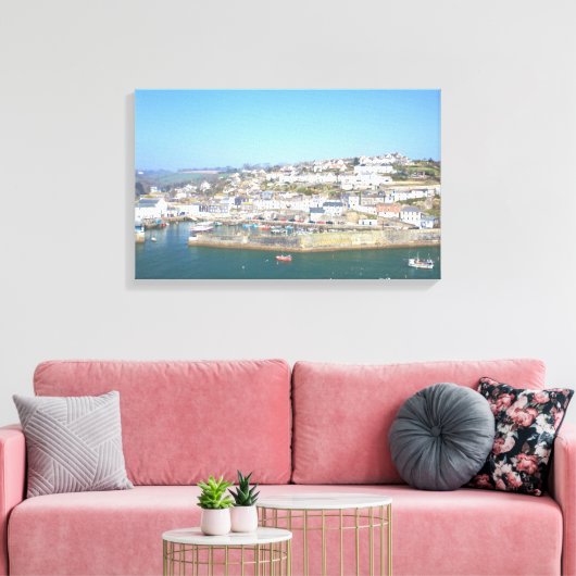 Mevagissey Canvas Afdruk (Insitu (Woonkamer))