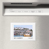 Mevagissey, Cornwall, Engeland Magneet (Insitu (Vaatwasser))