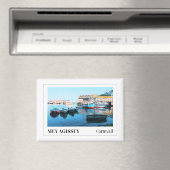 Mevagissey, Cornwall, Engeland Magneet (Insitu (Vaatwasser))