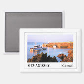 Mevagissey, Cornwall, Engeland Magneet (Voorkant / Achterkant)