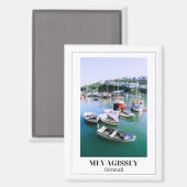 Mevagissey, Cornwall, Engeland Magneet (Voorkant / Achterkant)