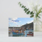 Mevagissey Cornwall England Briefkaart (Staand voorkant)