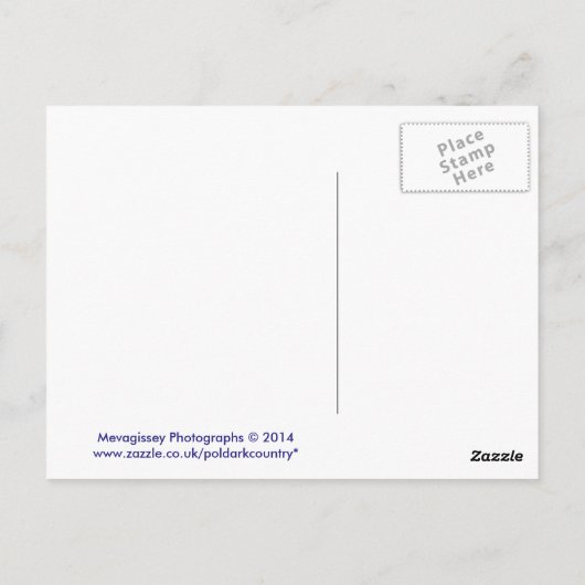 Mevagissey Cornwall England Briefkaart (Achterkant)