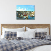 Mevagissey Cornwall England Canvas Afdruk (Insitu (Slaapkamer))