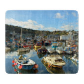 Mevagissey Cornwall England Snijplank (Voorkant)