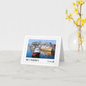 Mevagissey, Cornwall Kaart (Gele Bloem)