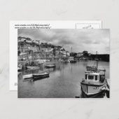 Mevagissey Harbour Cornwall Briefkaart (Voorkant / Achterkant)