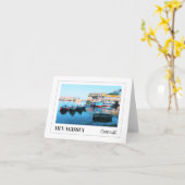 Mevagissey Harbour, Cornwall Kaart (Gele Bloem)