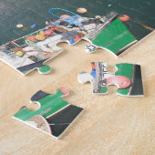Mevagissey Jigzaag Puzzle Legpuzzel (Zijkant)