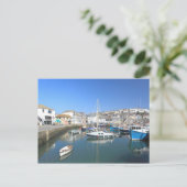 Mevagissey op Cornwall Briefkaart (Staand voorkant)