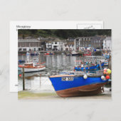 Mevagissey op Cornwall Briefkaart (Voorkant / Achterkant)
