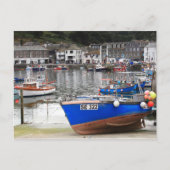 Mevagissey op Cornwall Briefkaart (Voorkant)