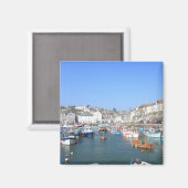 Mevagissey op Cornwall Magneet (Voorkant / Achterkant)
