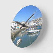Mevagissey Wall Clock Ronde Klok (Hoek)