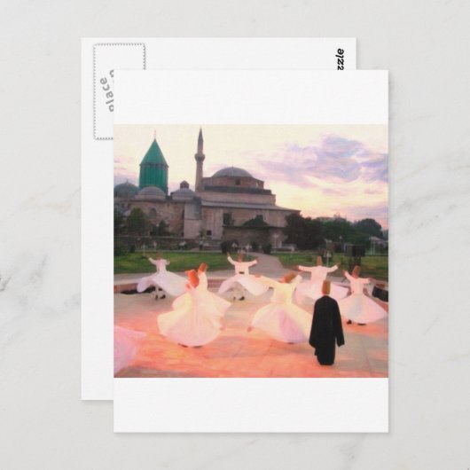 mevlana konya briefkaart (Voorkant / Achterkant)