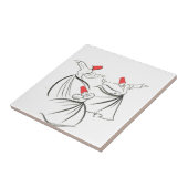 Mevlana Tegeltje (Zijkant)