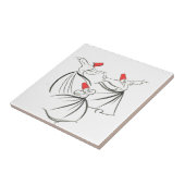 Mevlana Tegeltje (Zijkant)