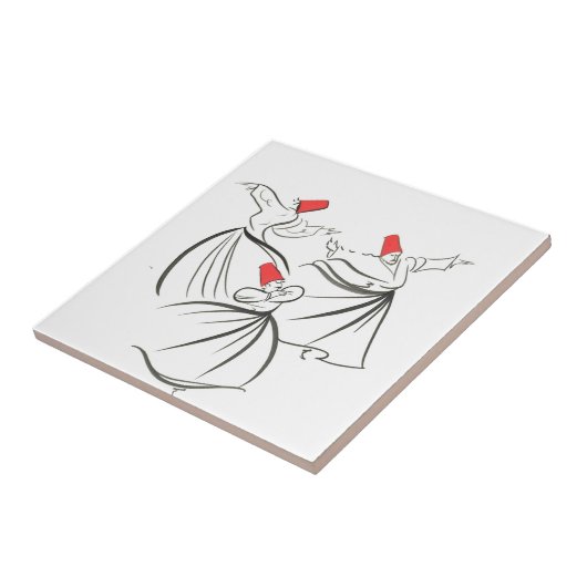 Mevlana Tegeltje (Zijkant)