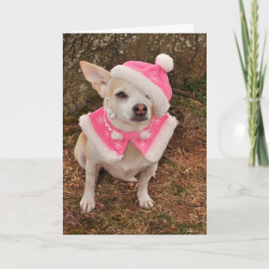 Mevr. Claus Kerstkaart Feestdagen Kaart (Voorkant)